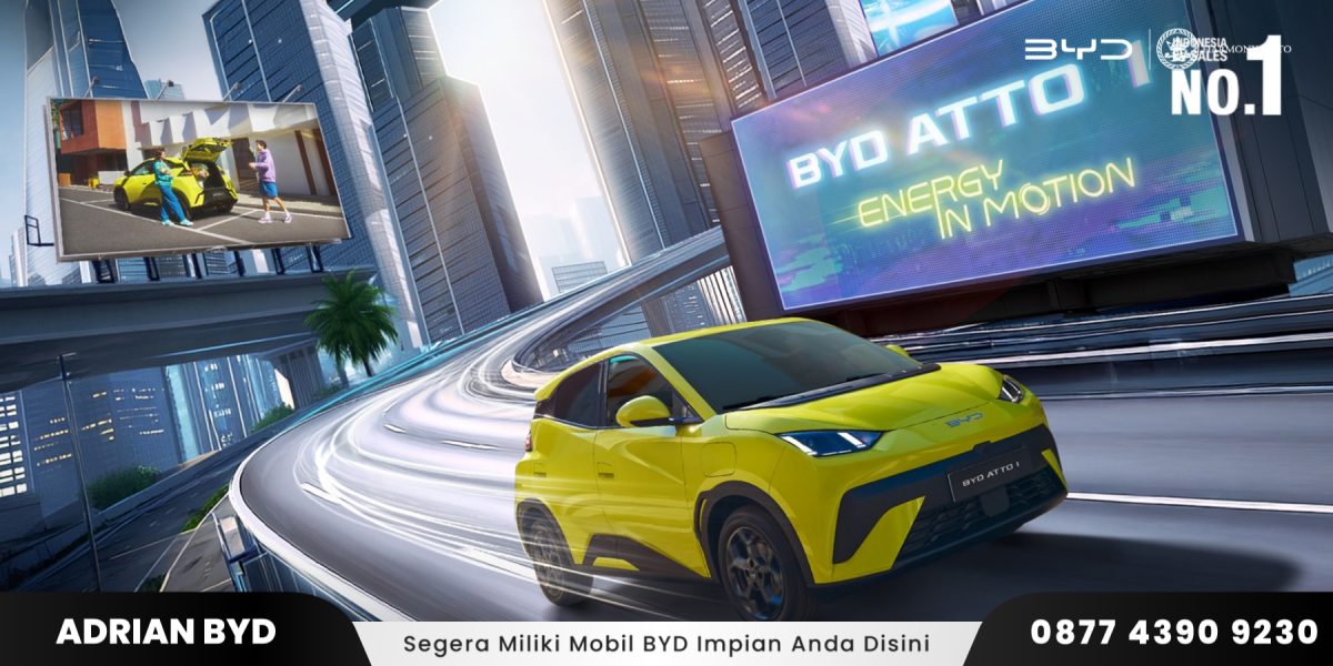 Byd Atto 1 Banner